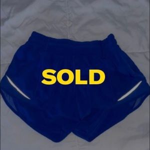 LULULEMON HOTTY HOT SHORTS!